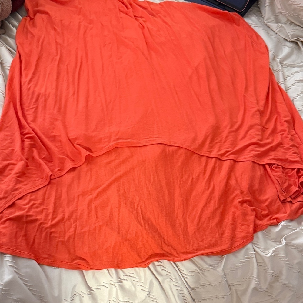 Apt. 9 Women's Vibrant Coral Maxi Dress - Picture 6 of 8